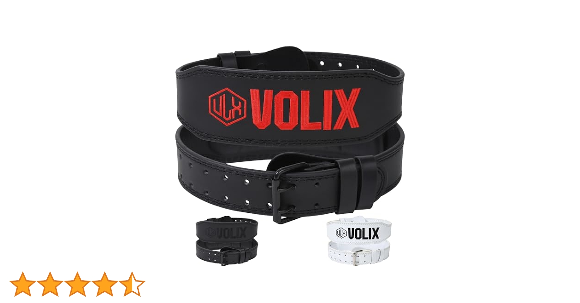 VOLIX トレーニングパワーリフティングベルトナロータイプ　L Amazon | VOLIX トレーニングベルト【マイクロファイバーレザー